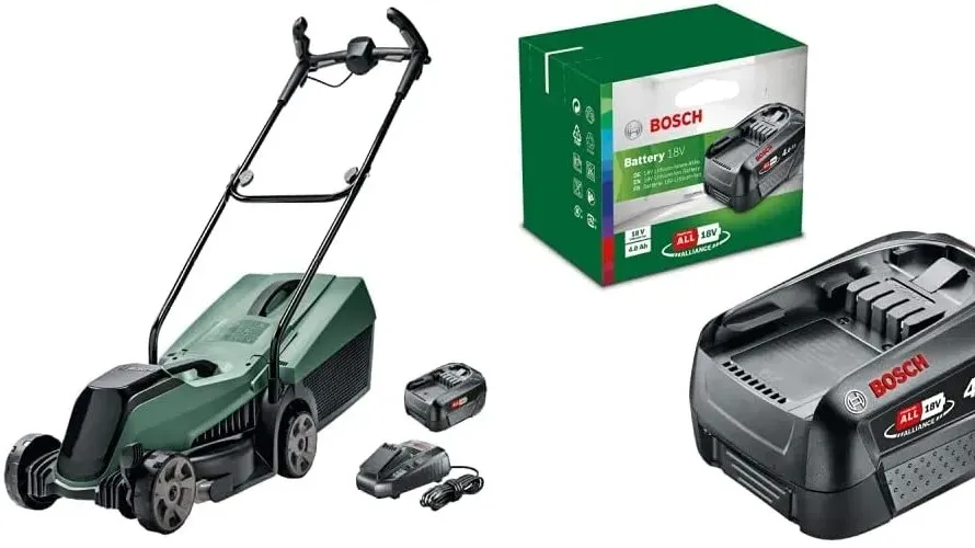 The Excellent Bosch CityMower 18 Cordless Electric Lawn Mower